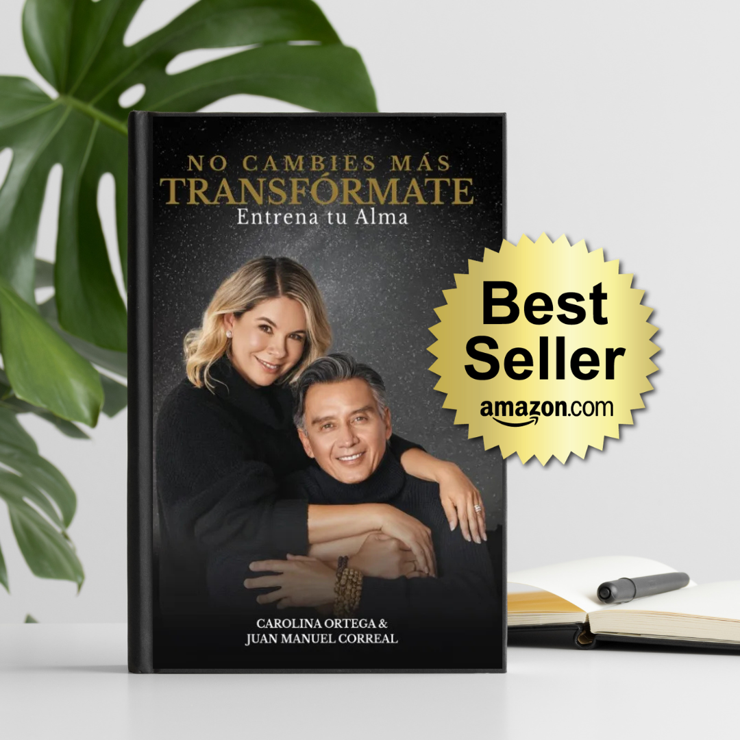 Portada libro no cambies mas transformate juanmanuel correal y carolina ortega
